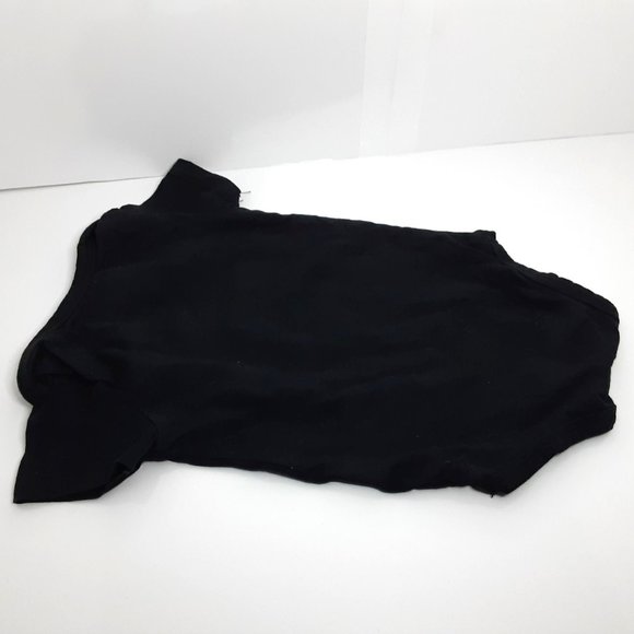 DKNY First Edition 3-6M One Piece Baby Bodysuit/Undershirt Black Snap Closure - Picture 3 of 3
